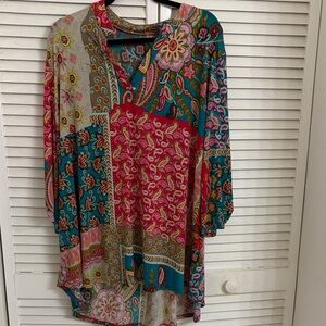 Colorful Paisley Women's Top